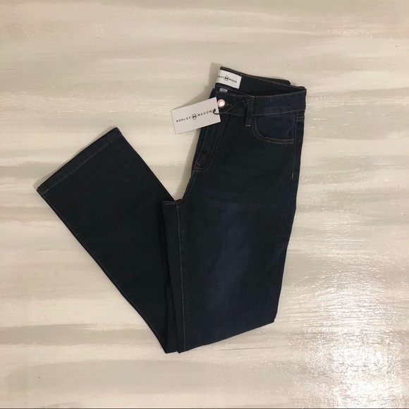 Ashley Mason Dark Wash Jeans 5 NWT - Picture 3 of 7